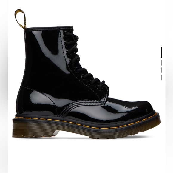 Dr. martens black patent leather boot (1460) - Picture 4 of 9
